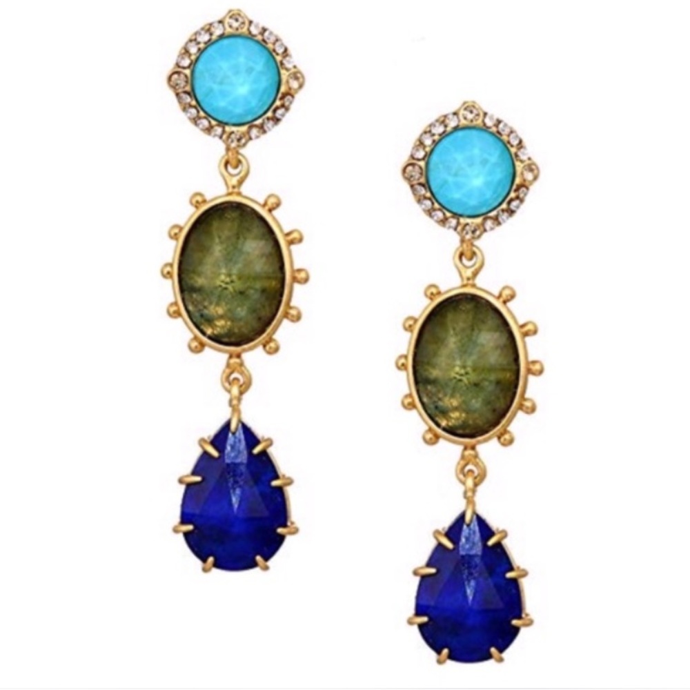 Kate Spade Perfectly Imperfect Small Linear Drop Earrings - Picture 2 of 7